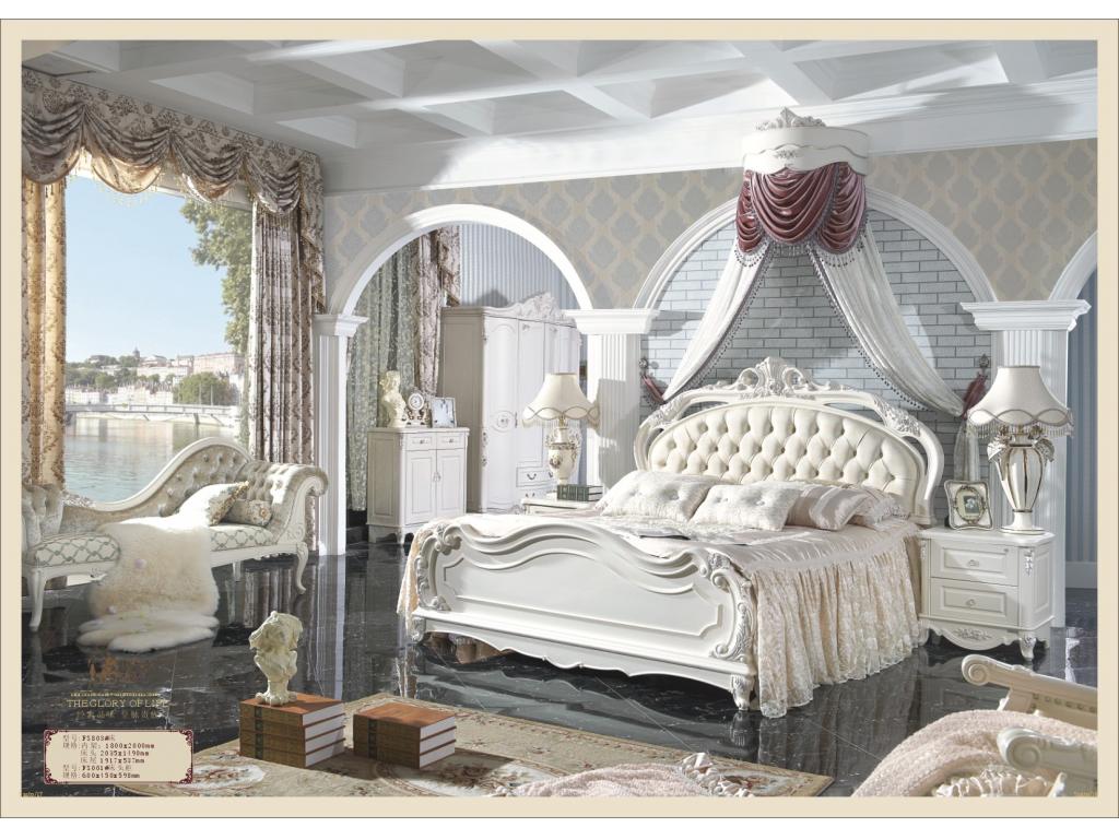 法式家具 精品大床 高贵典雅 型号:fs803