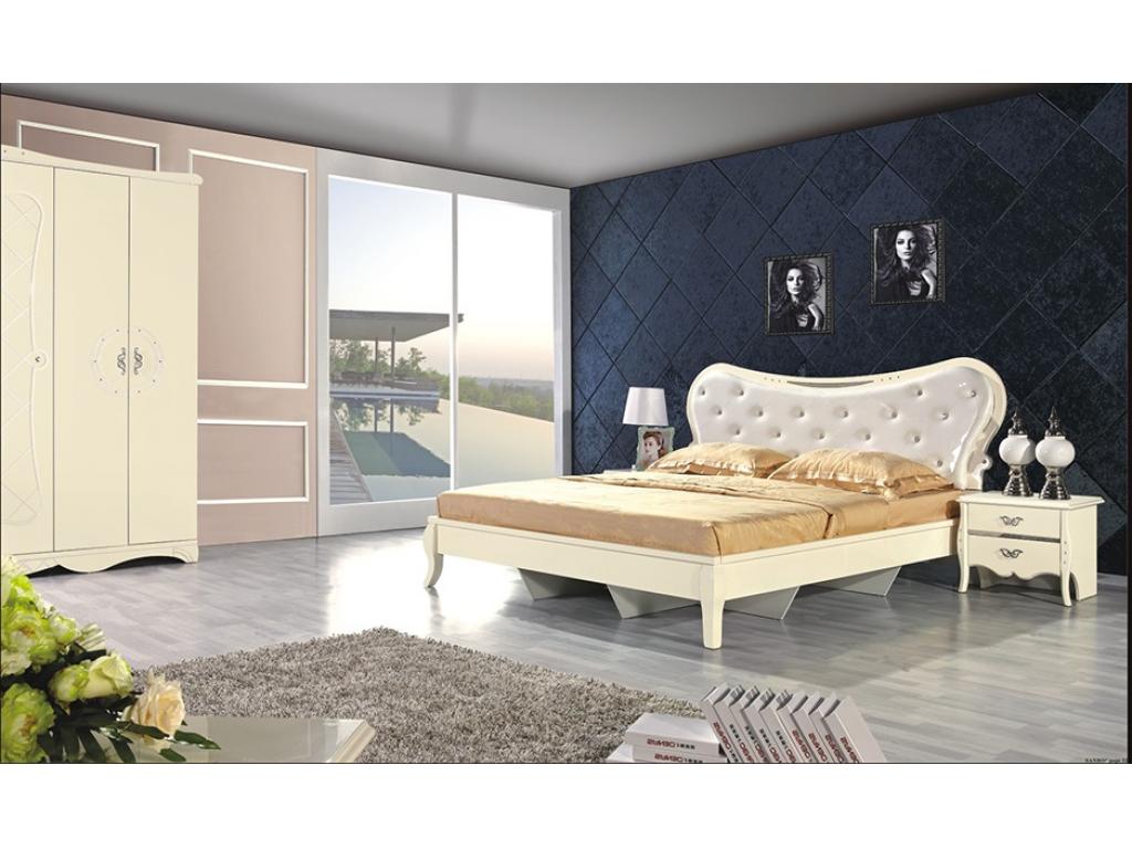 上标卡洛（后现代家居）H808，1.8米大床