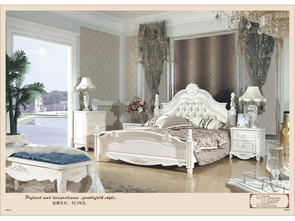 法式家具 精品大床 高贵典雅 型号:fS801